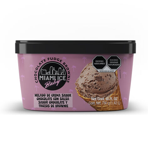 Helado Chocolate Fudge Brownie Miami Ice 1.42 L