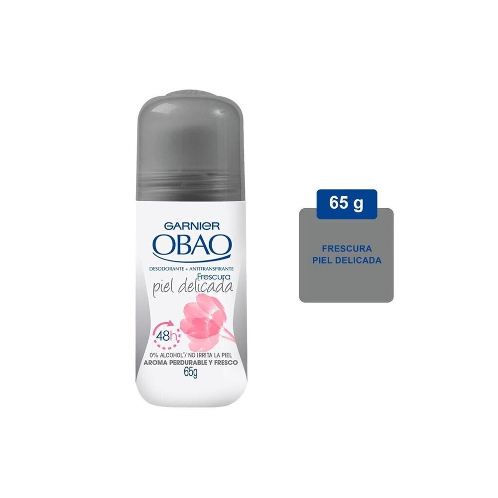 Desodorante para Dama Piel Delicada Obao  5 / 65ml image number 1