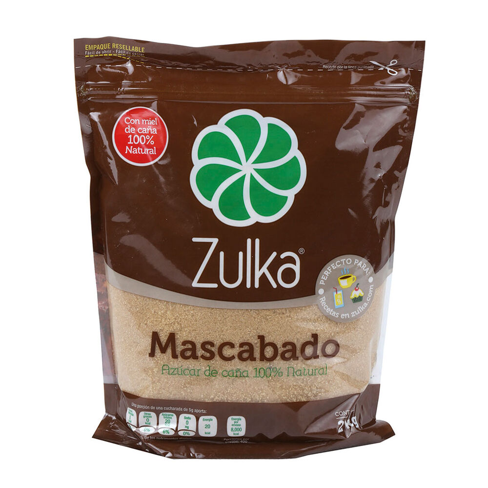 Azúcar Mascabado Zulka 2 Kg image number 0