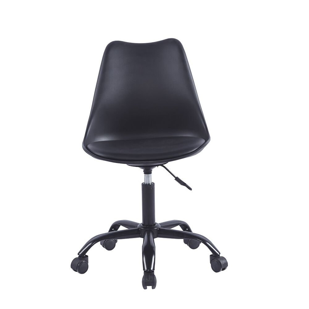 Silla tipo eames negra LOTTUS image number 3
