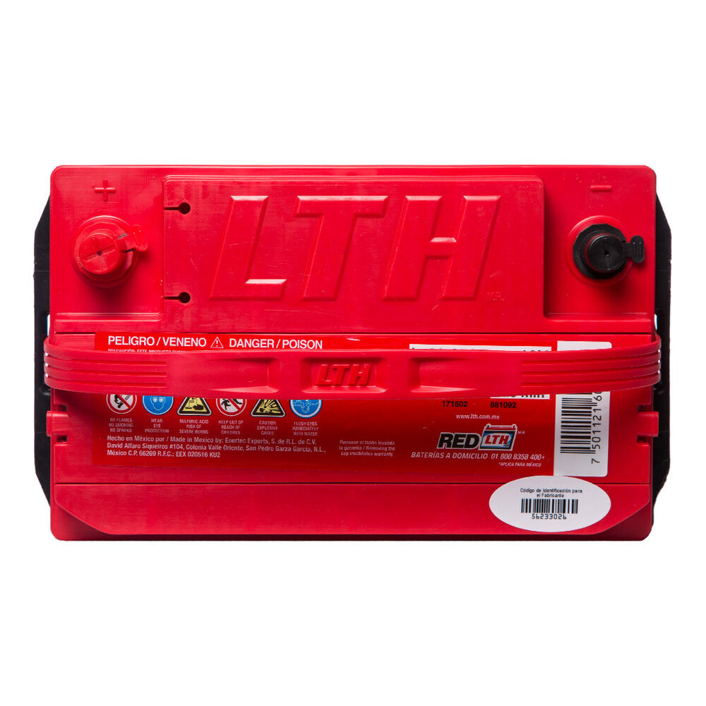 Bater&iacute;a Automotriz LTH 41-650 Tapa Roja Acumulador image number 2