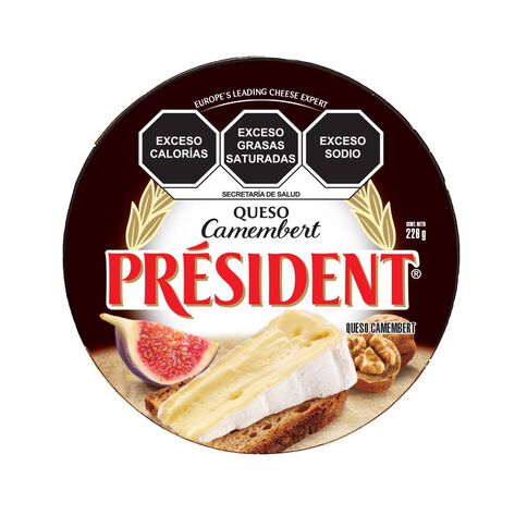 Queso Camembert President 141 g
