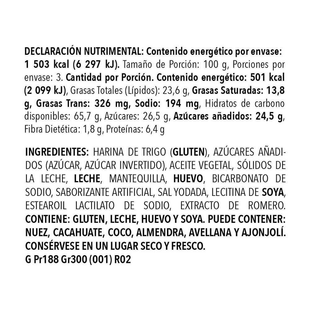Galletas Gabi Surtido Dan&eacute;s 2/300g image number 3