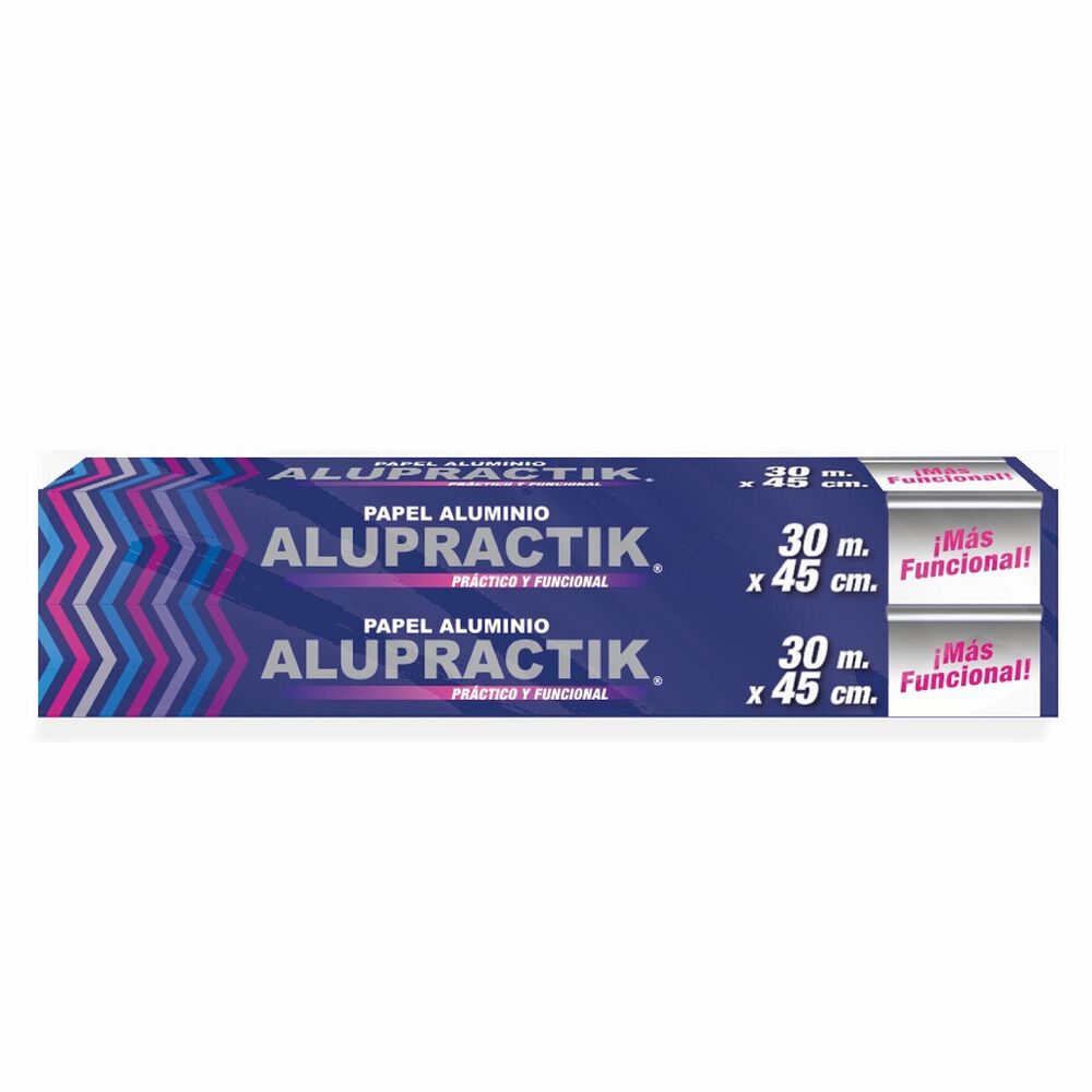 Aluminio Extra Fuerte Alupractik 2 pzas de 30m x 45cm / 25mm image number 1