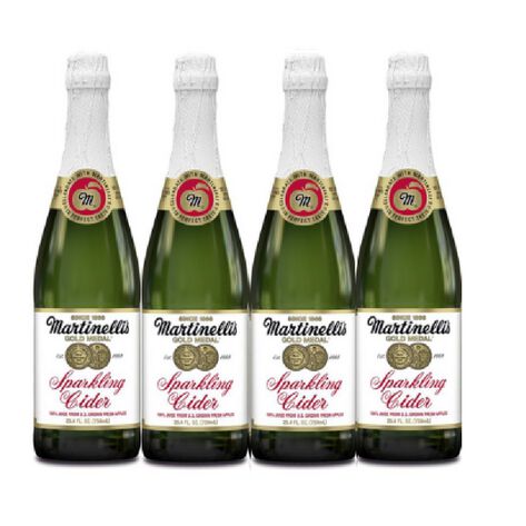 MARTINELLI JUGO ESPUMOSO DE MANZAN 4/750 ML