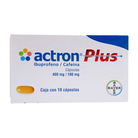 Actron Plus 400/100mg Cap 10