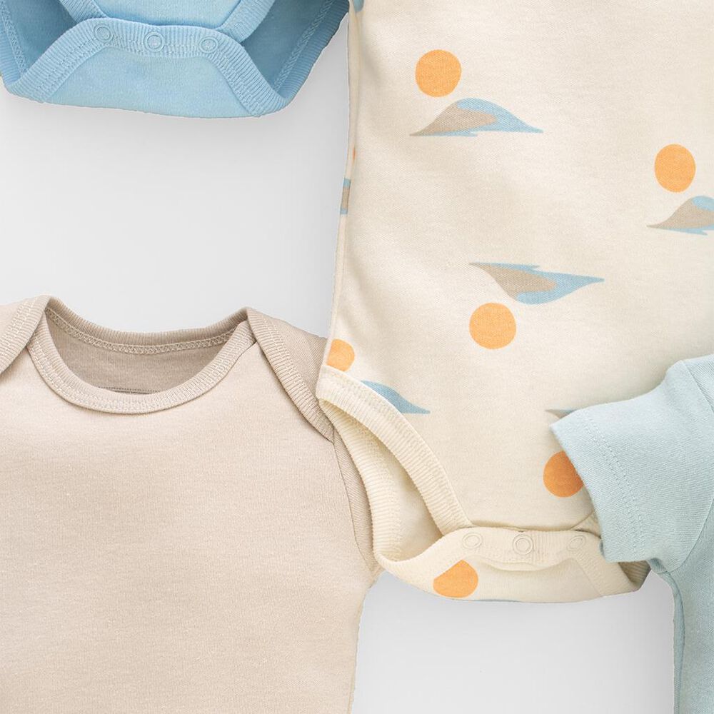 5 Pack Pa&ntilde;aleros manga corta Baby Fresh image number 2