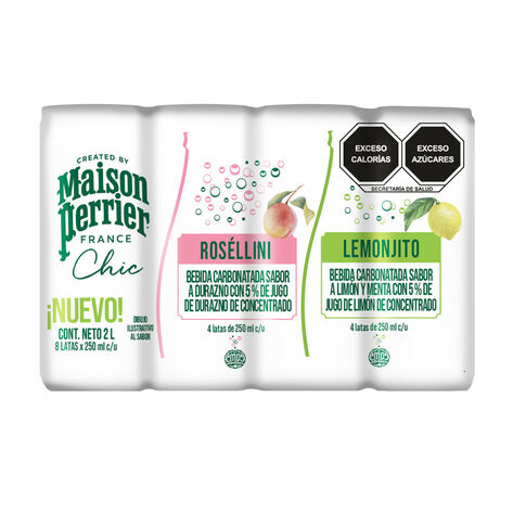 Perrier Chic Bebida Carbonatada 8/250 ml