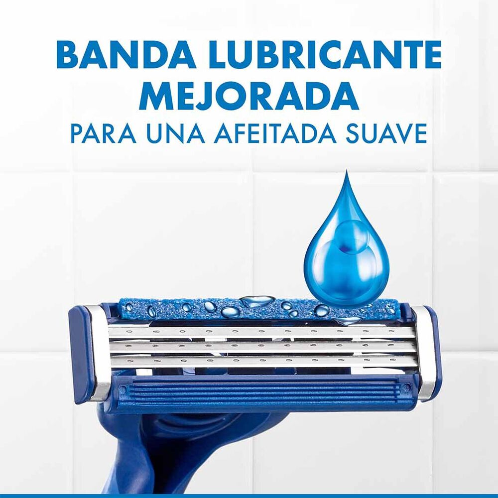 Rastrillo Prestobarba 3 Gillette 16 pzas image number 3