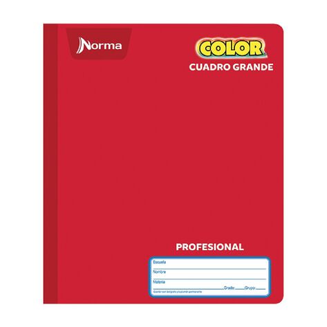 4 Pack Cuaderno Cosido Profesional Norma Color 360 C5 100H
