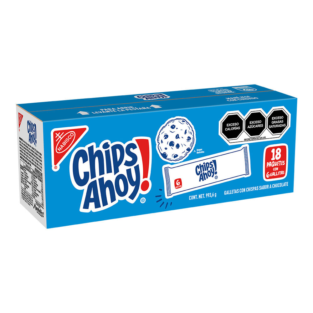 Galletas Chips Ahoy Nabisco 18/55 g image number 2