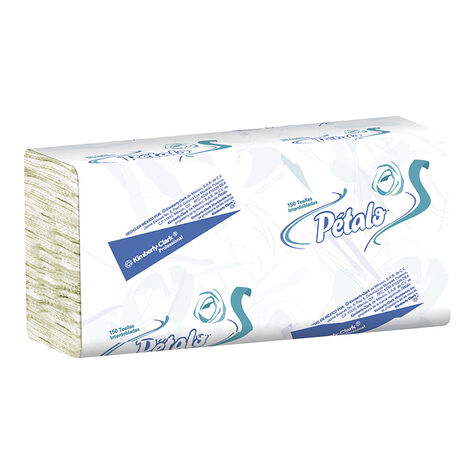 Toallas Interdobladas P&eacute;talo 8 / 150 pzas