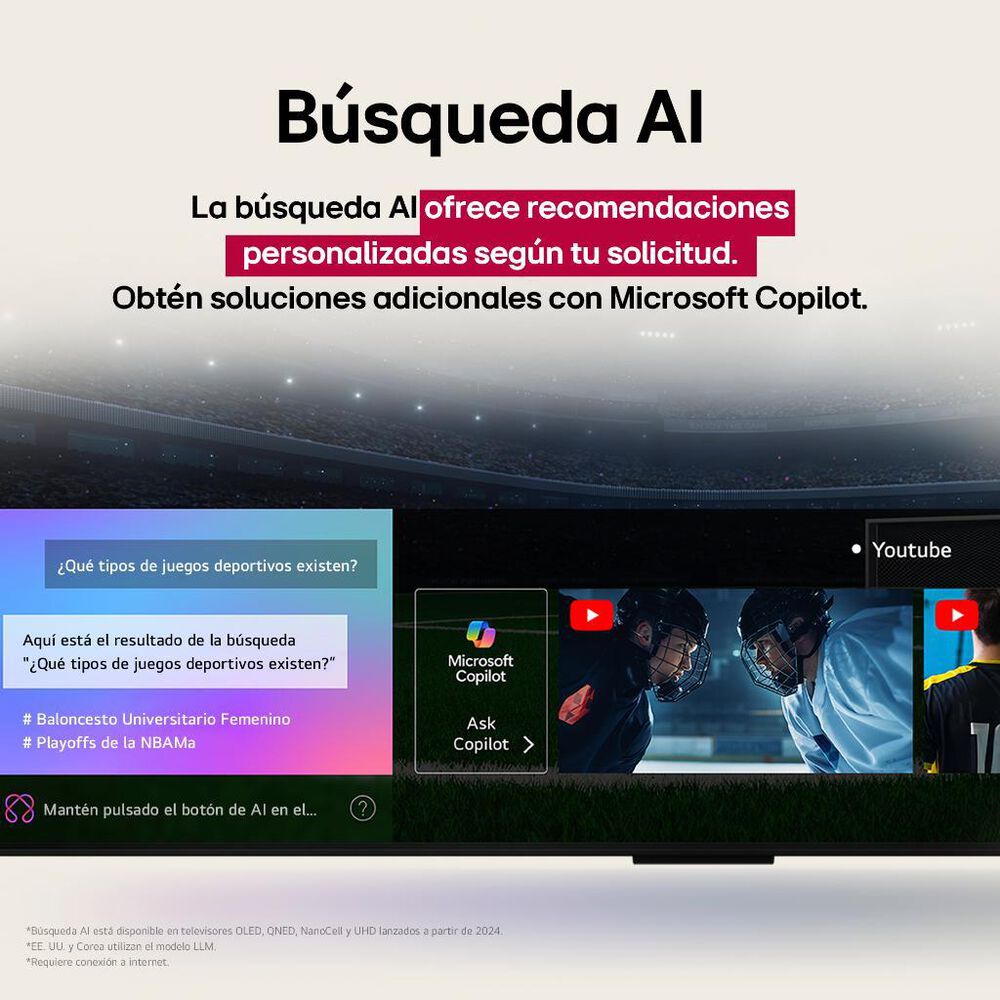 Pantalla 86" LG 4K UHD AI Smart TV 86UA8050PSA image number 12