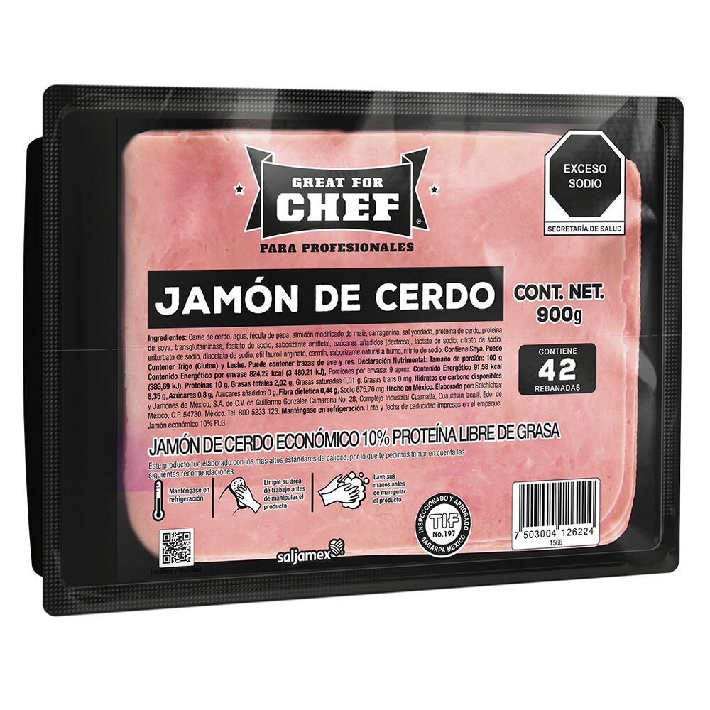 Jam&oacute;n de Cerdo GFCH 900 g image number 2