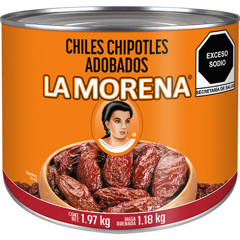 Chiles Chipotles La Morena 1.97 kg