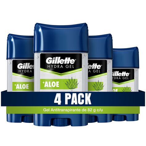 Antitranspirante Hydra Gel Aloe Gillette 4 / 82 gr
