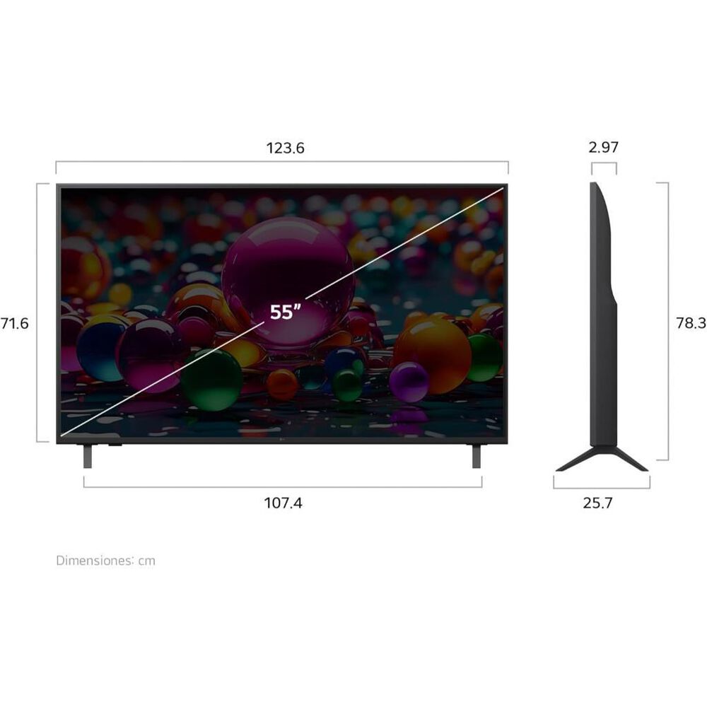 Pantalla 55" LG 4K UHD AI Smart TV 55UA8050PSA image number 1