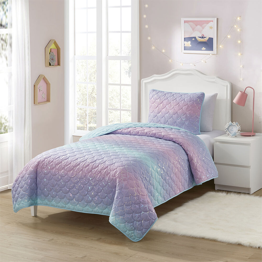 Quilt Infantil Individual Sirena Dream Home 1/ 2 pzas image number 1
