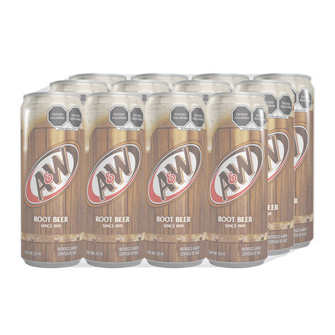 Refresco Root Beer A&W 12/355 ml