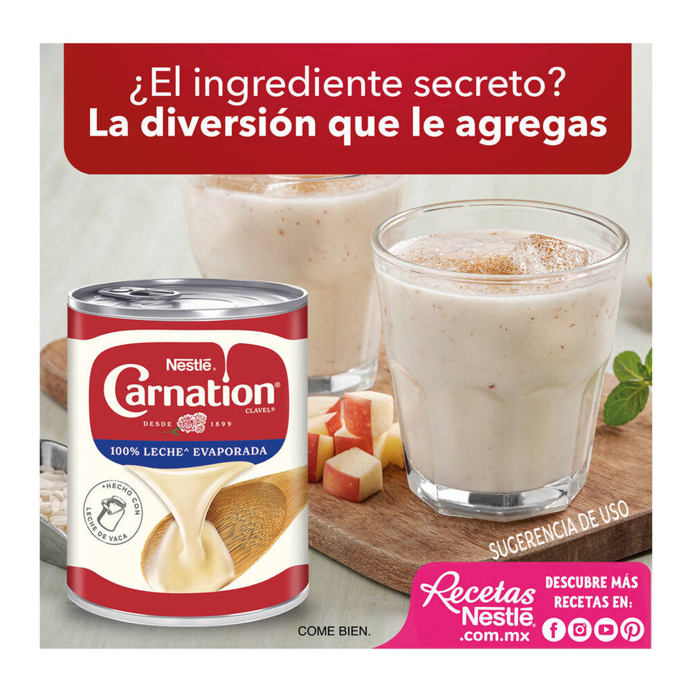 Leche Evaporada Carnation 8 / 360g image number 4