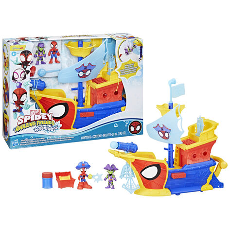 Set Marvel Barco Pirata con Lanzador de Agua
