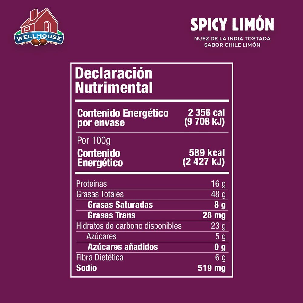 Pack Nueces de la India Salsa Negras y Spicy Limon 2/400 g image number 4