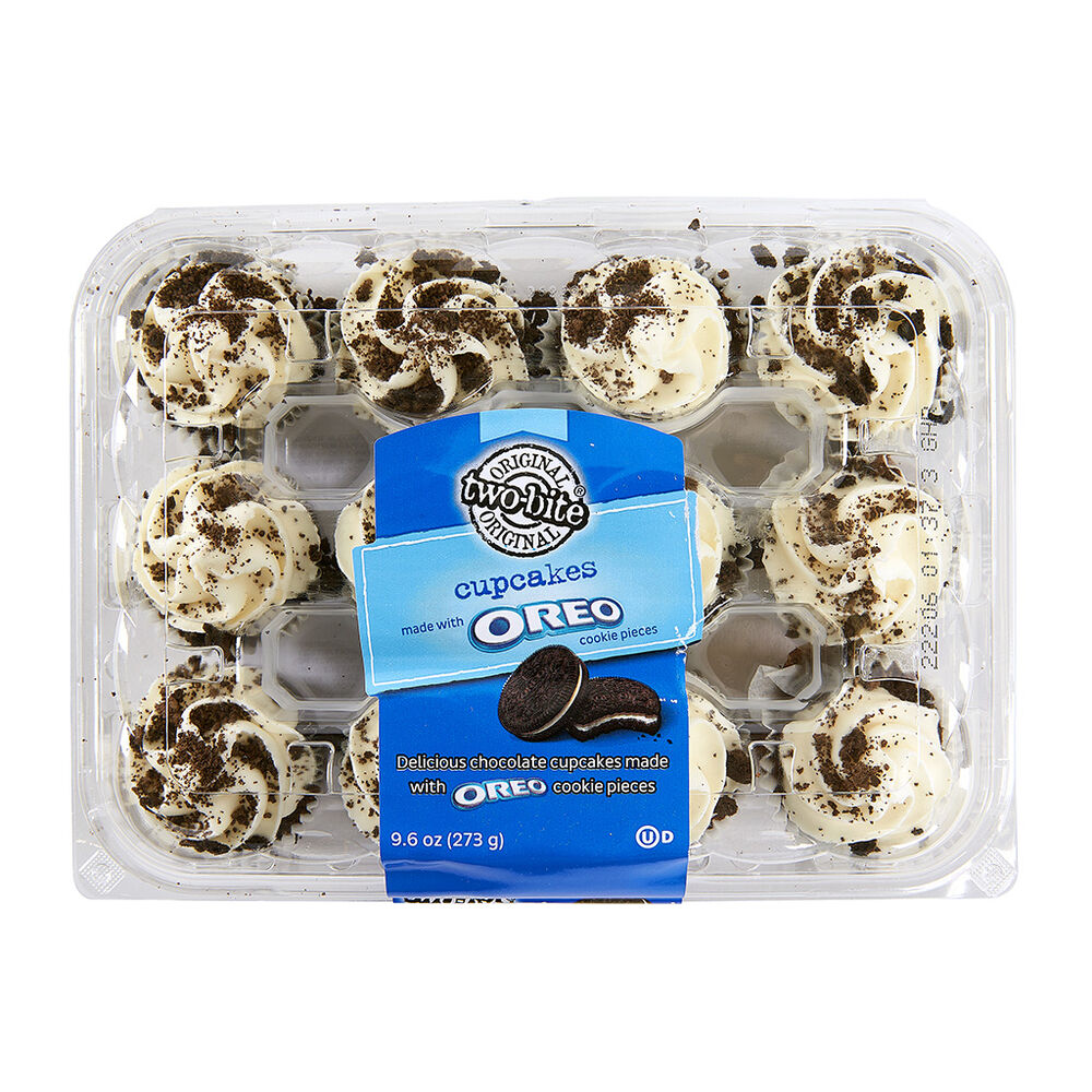 Frosted Oreo Mini Cupcakes Two Bite 12 pzas image number 2