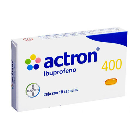 Actron 400 mg 10 Cap