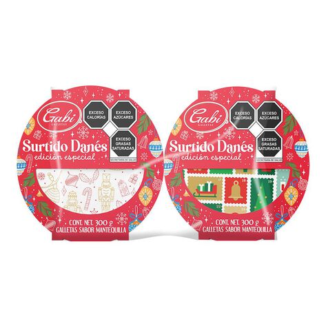 Galletas Gabi Surtido Dan&eacute;s 2/300g