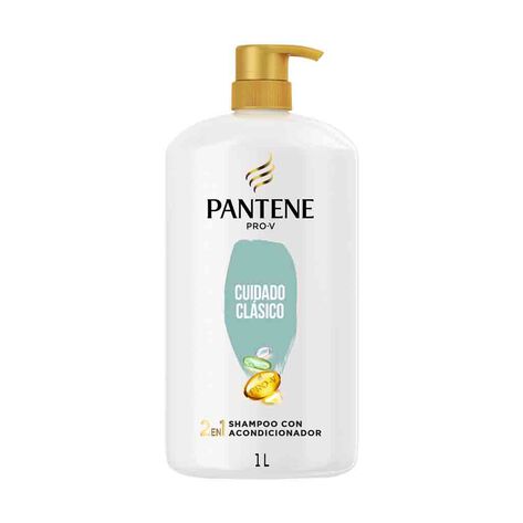 Shampoo 2 En 1 Cuidado Clasico Pantene 1 L