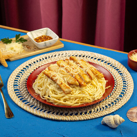 Pasta con Pollo