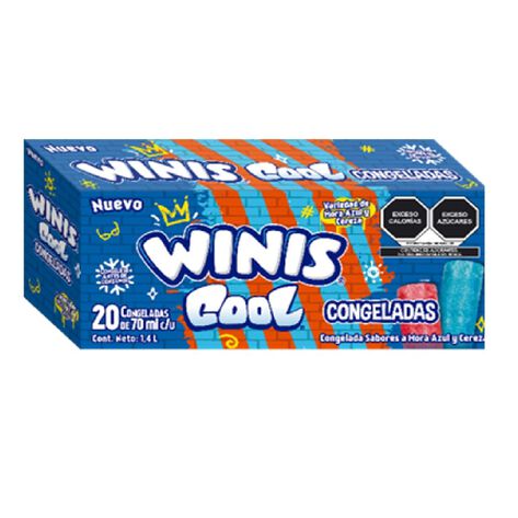 Congelada Mora Azul y Cereza Winis Cool 20/70 ml