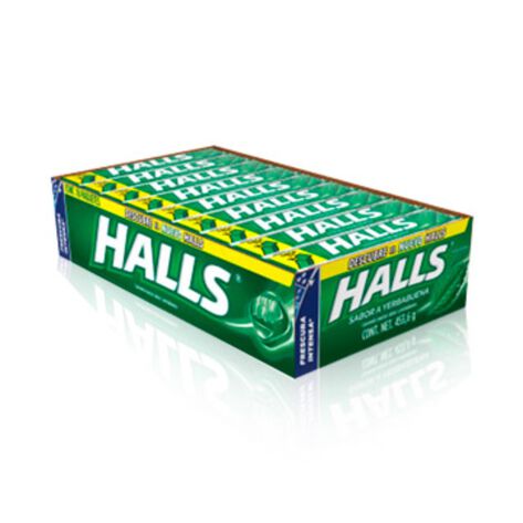 Pastilla Yerbabuena Halls 18/25.2 g