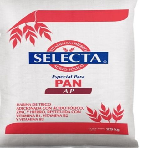HARINA DE TRIGO PAN AP SELECTA 25 KG