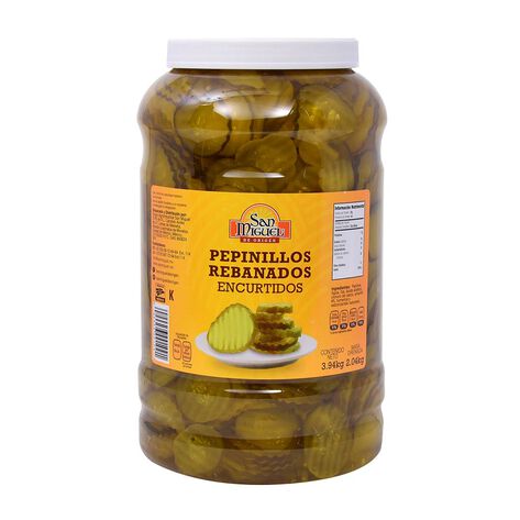 Pepinillo Rebanado San Miguel  3.94 Kg