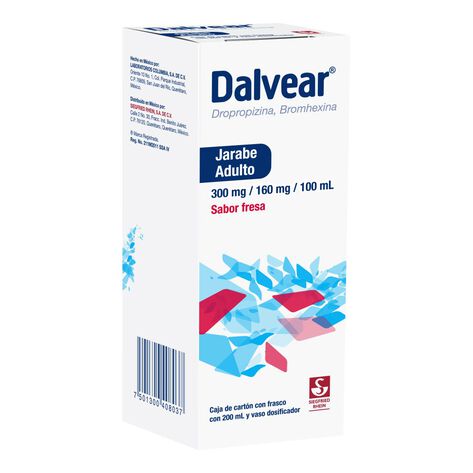 Dalvear Ad 300/160/100mg Jbe con 200ml