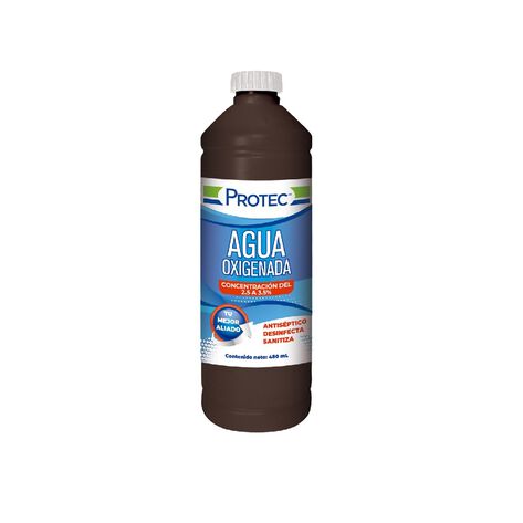 Agua Oxigenada Protec 480 ML