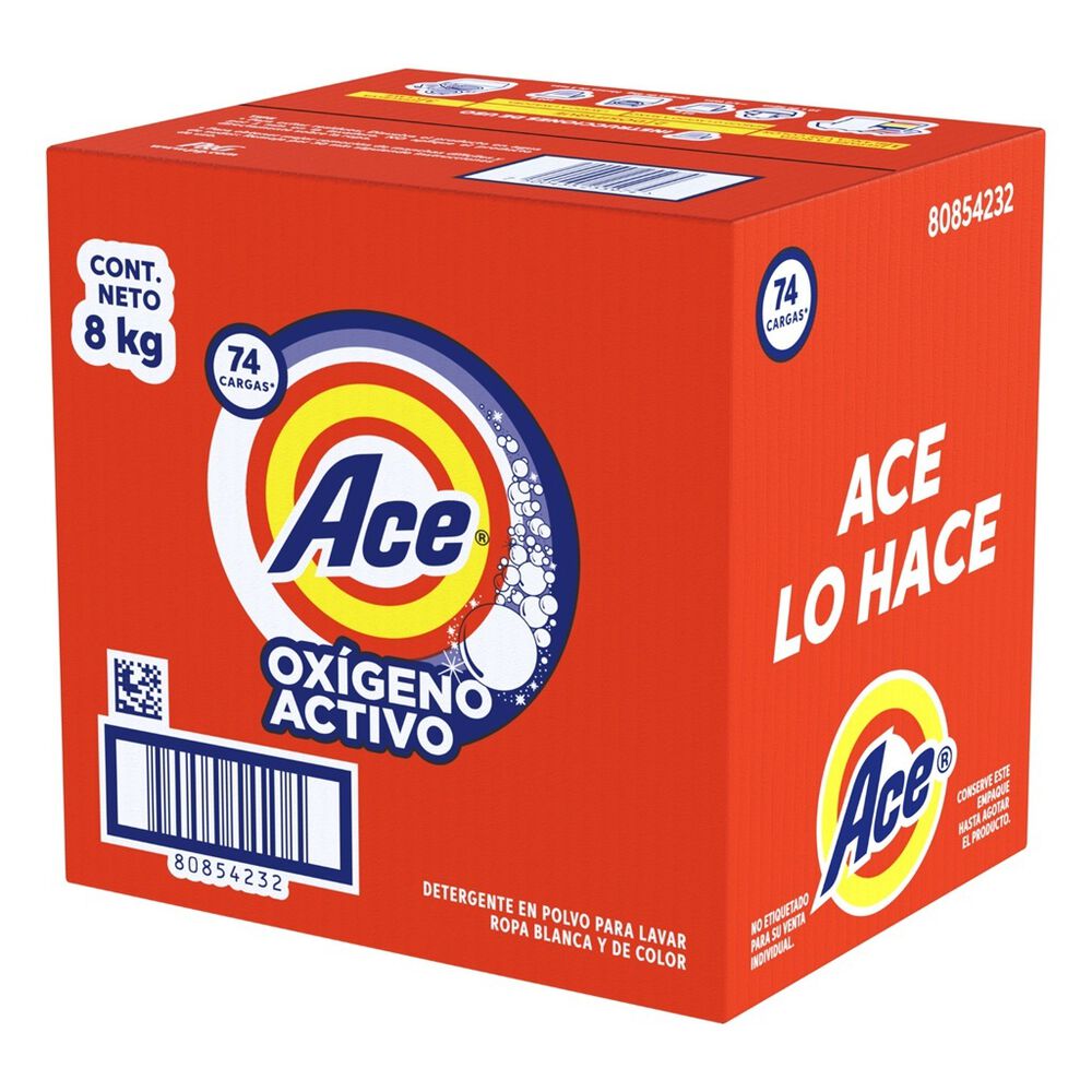 Detergente en Polvo Ace 8 Kg image number 1