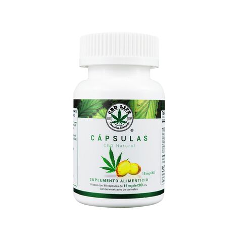 CBD life farma 15 mg con 30 capsulas