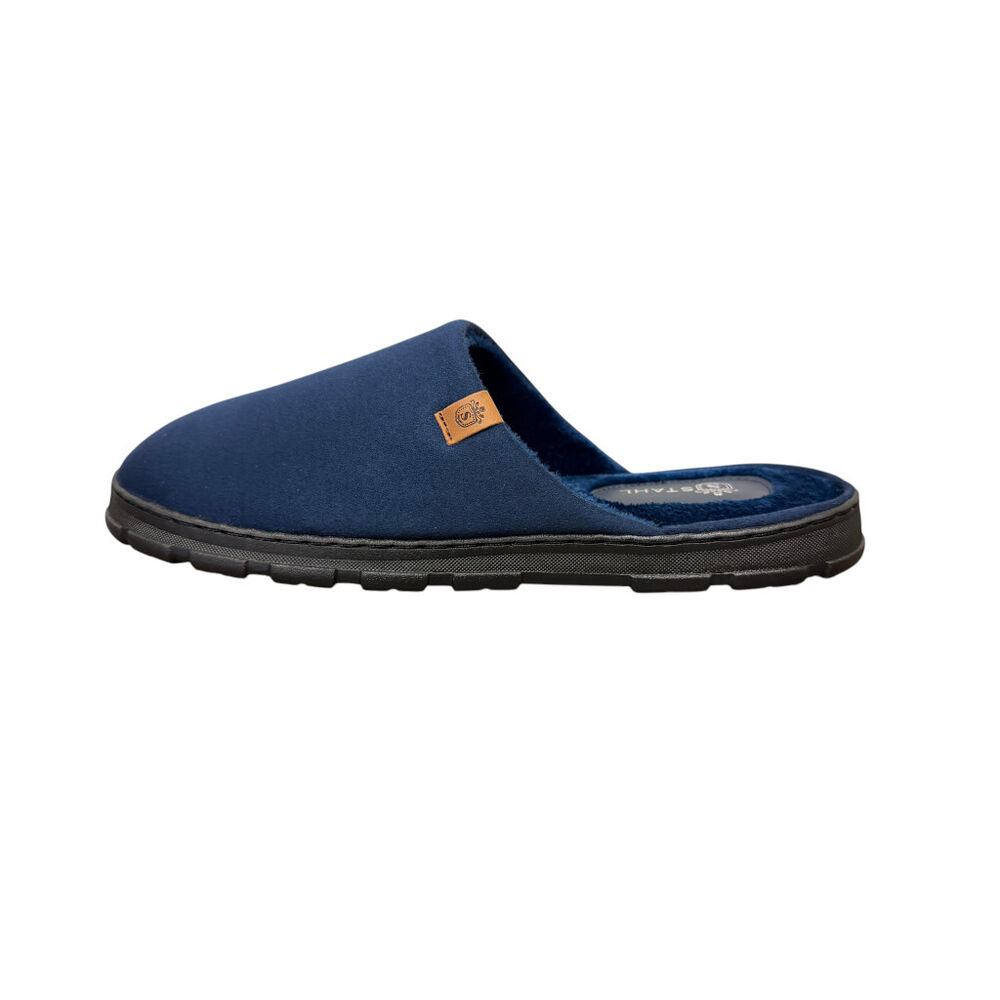 Pantufla Caballero Lisa Azul M T26 Stahl image number 1