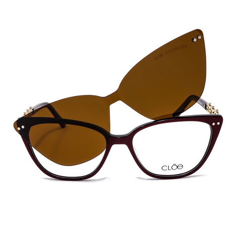 Lentes oftalmicos Cloe con clip para dama