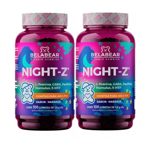 Gomitas Belabear night-z 2 pack