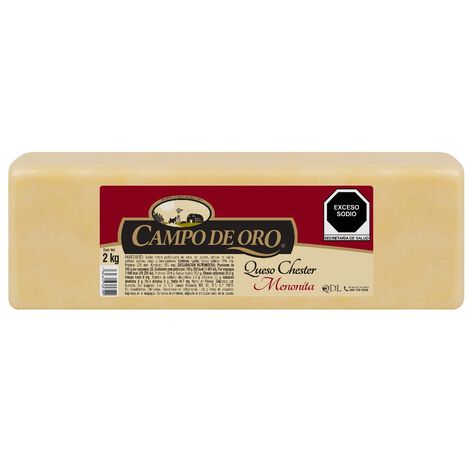 Queso Menonita Campo de Oro 2 Kg