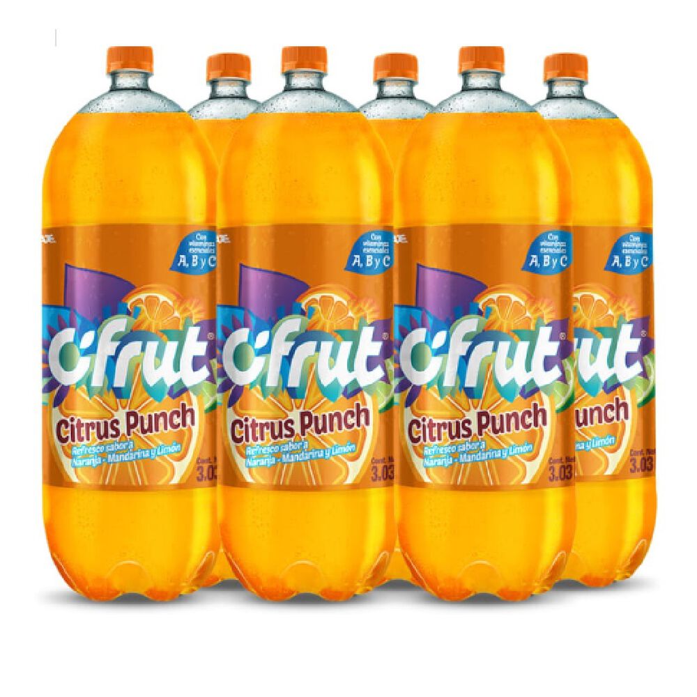 Bebida Big Cifrut sabor Citrus Punch 3 L image number 2