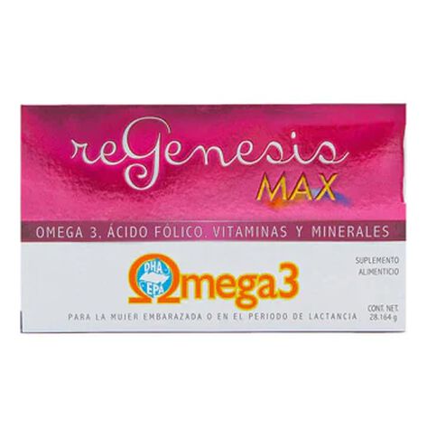 Regenesis Max 28.164gr Suplemento Alimenticio 30 Tab