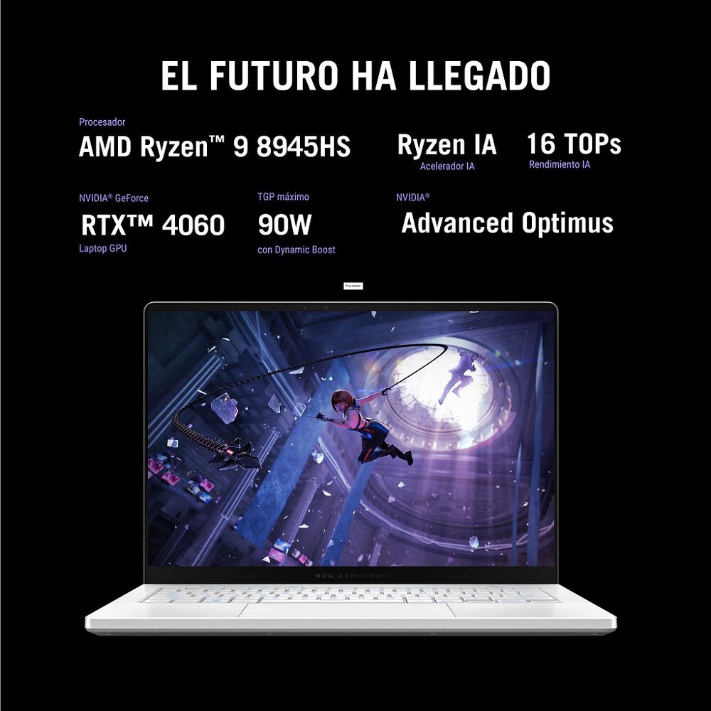 Laptop Asus ROG Zephyrus 14.0 R9 R9-8945HS 32GB 1TB image number 1