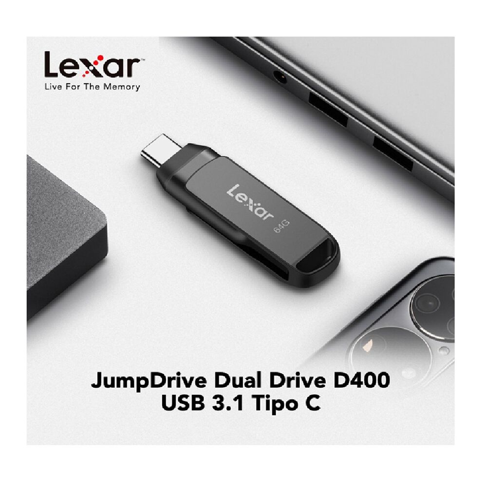 Memoria USB  Dual drive LEXAR 64 GB Tipo C image number 2