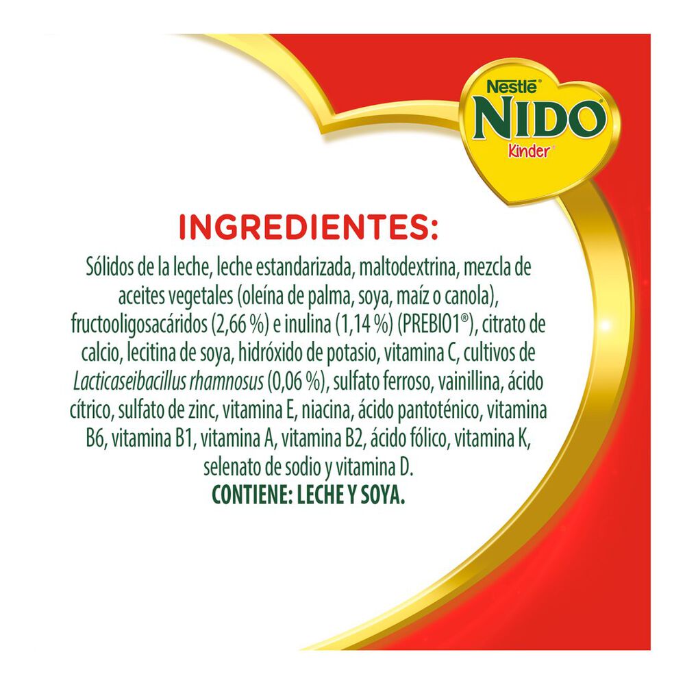 Leche en Polvo Nido Kinder 3/1.2 kg image number 2
