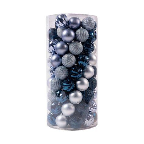 Colecci&oacute;n 100 Esferas Azules