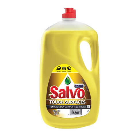 Lavatrastes L&iacute;quido Superficies Dif&iacute;ciles Salvo 2.6 L